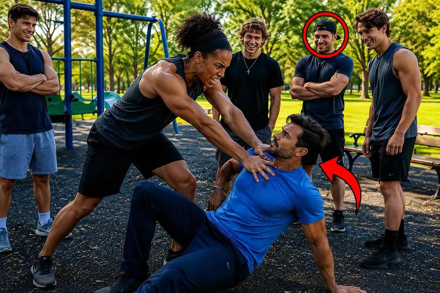 5 Bullies Tried to Intimidate a Single Dad in the Park — Until His MMA Champion Background Came to Light