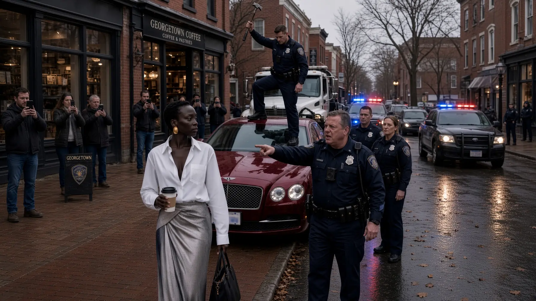 They Thought Her Bentley Was Stolen — Then Washington Learned Who Was Standing on the Sidewalk