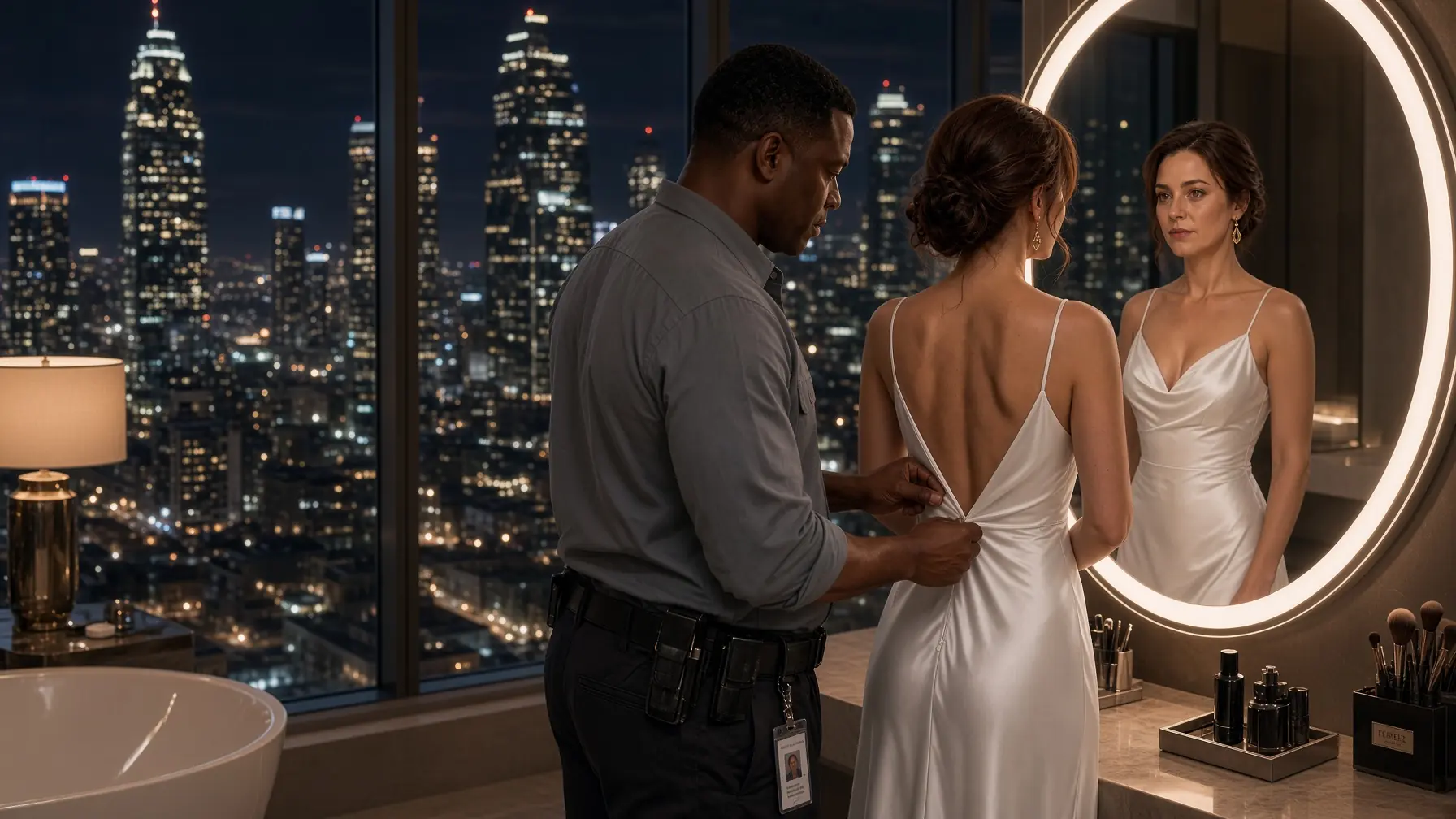 The Boss Asked a Black Single Dad to Zip Up Her Dress—He Asked, “Up or Down?”
