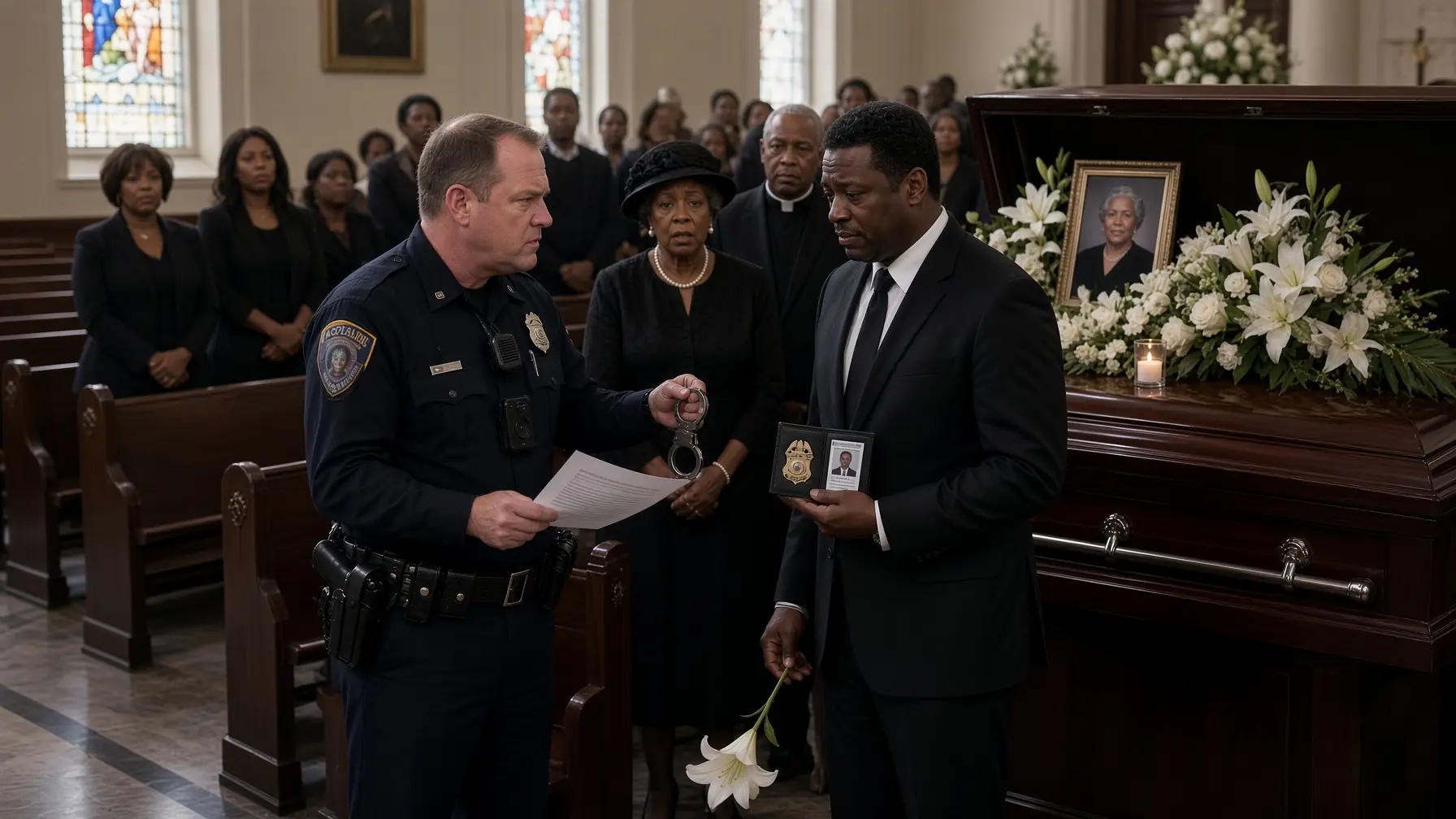 They Arrested Him at His Mother’s Funeral — Then They Learned Why She Had Been Silenced