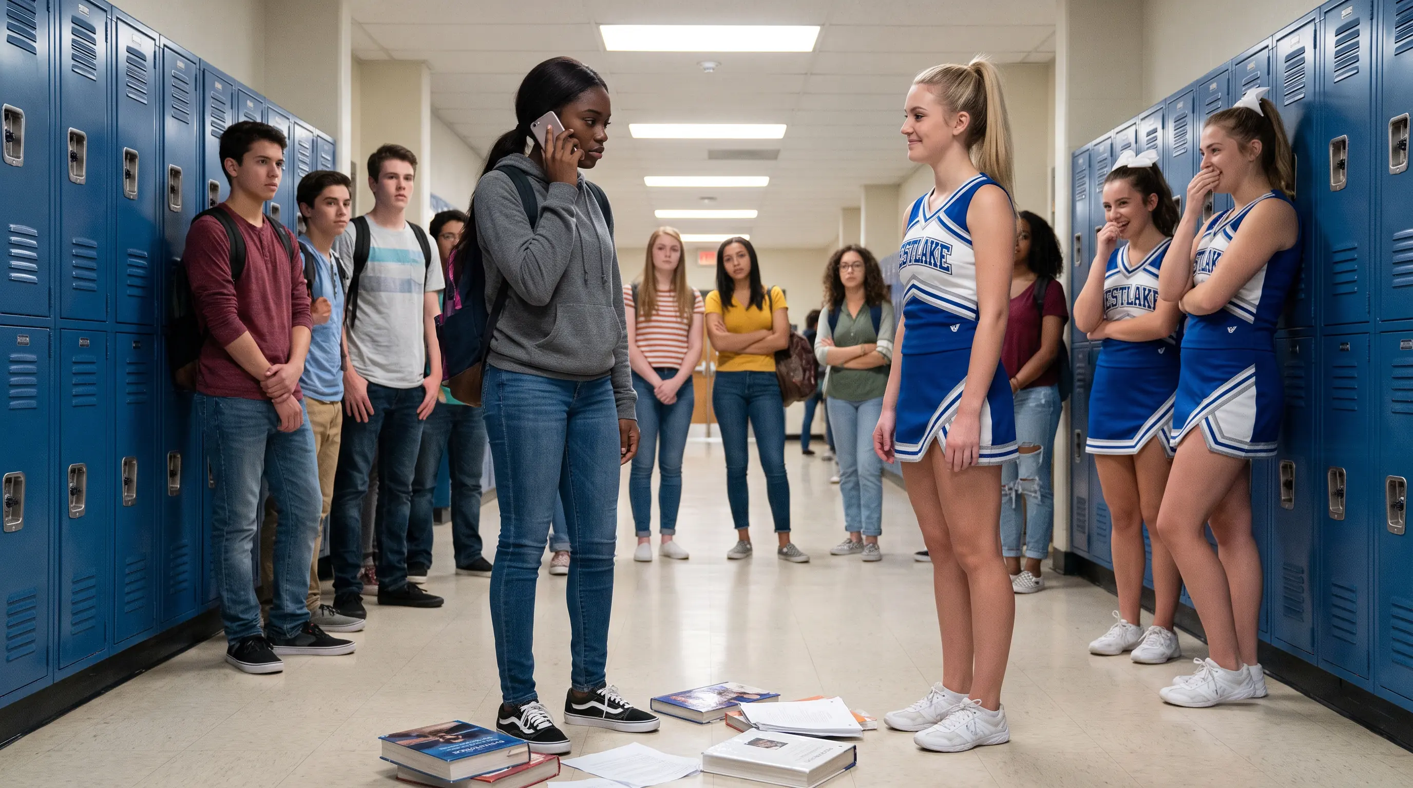 School Bully Attacks a Black Teen — Until She Calls Her Father