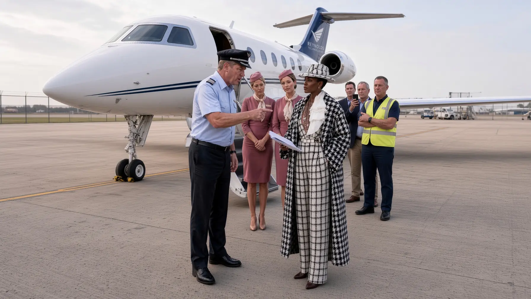Black Woman Denied Entry to Her Own Jet — What She Says Next Gets the Pilot FIRED