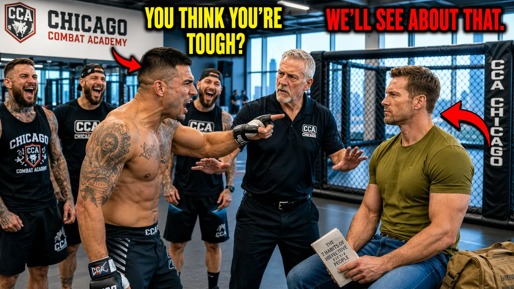 The Champion Taunted a Silent Man at Ringside — Unaware of the Legendary Training Hidden in His Past