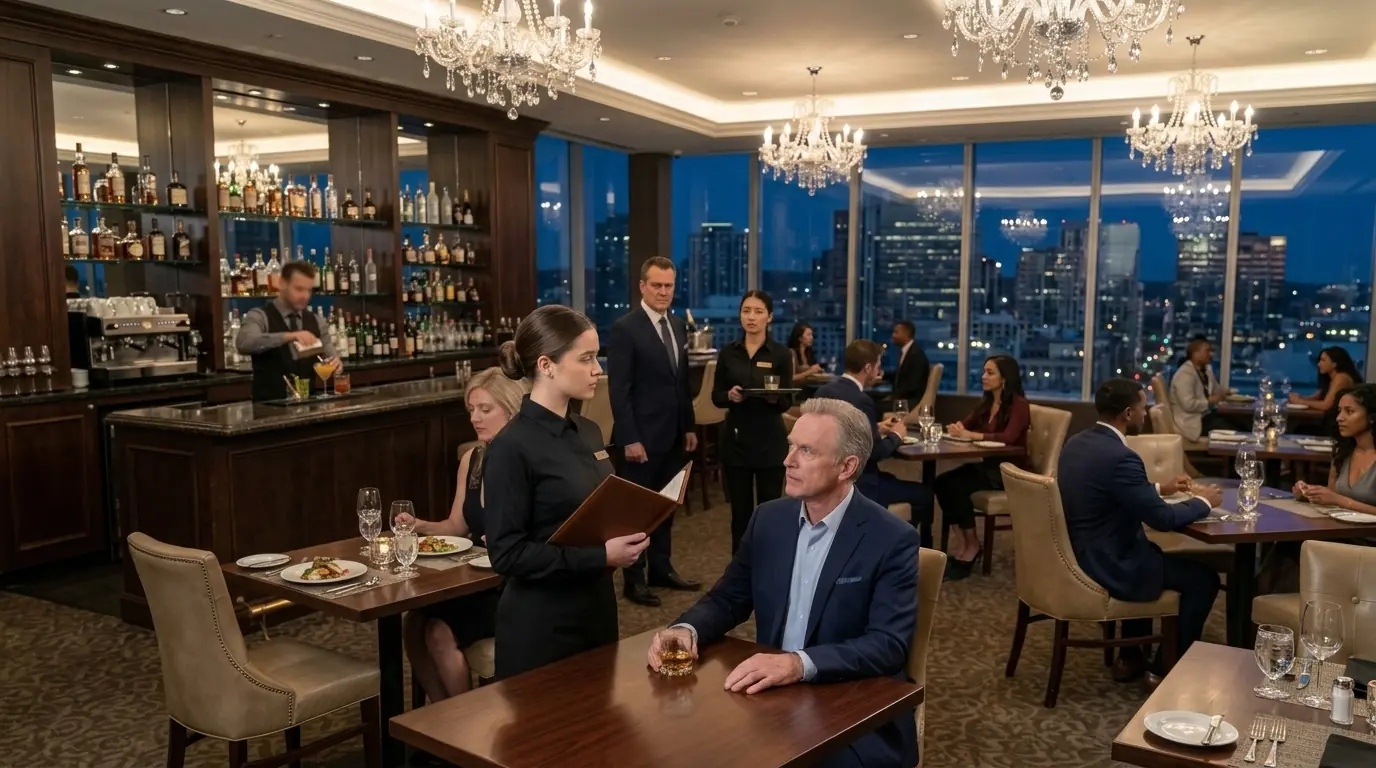 All the Staff Avoided the Rude Billionaire — Until the New Waitress Stood Her Ground