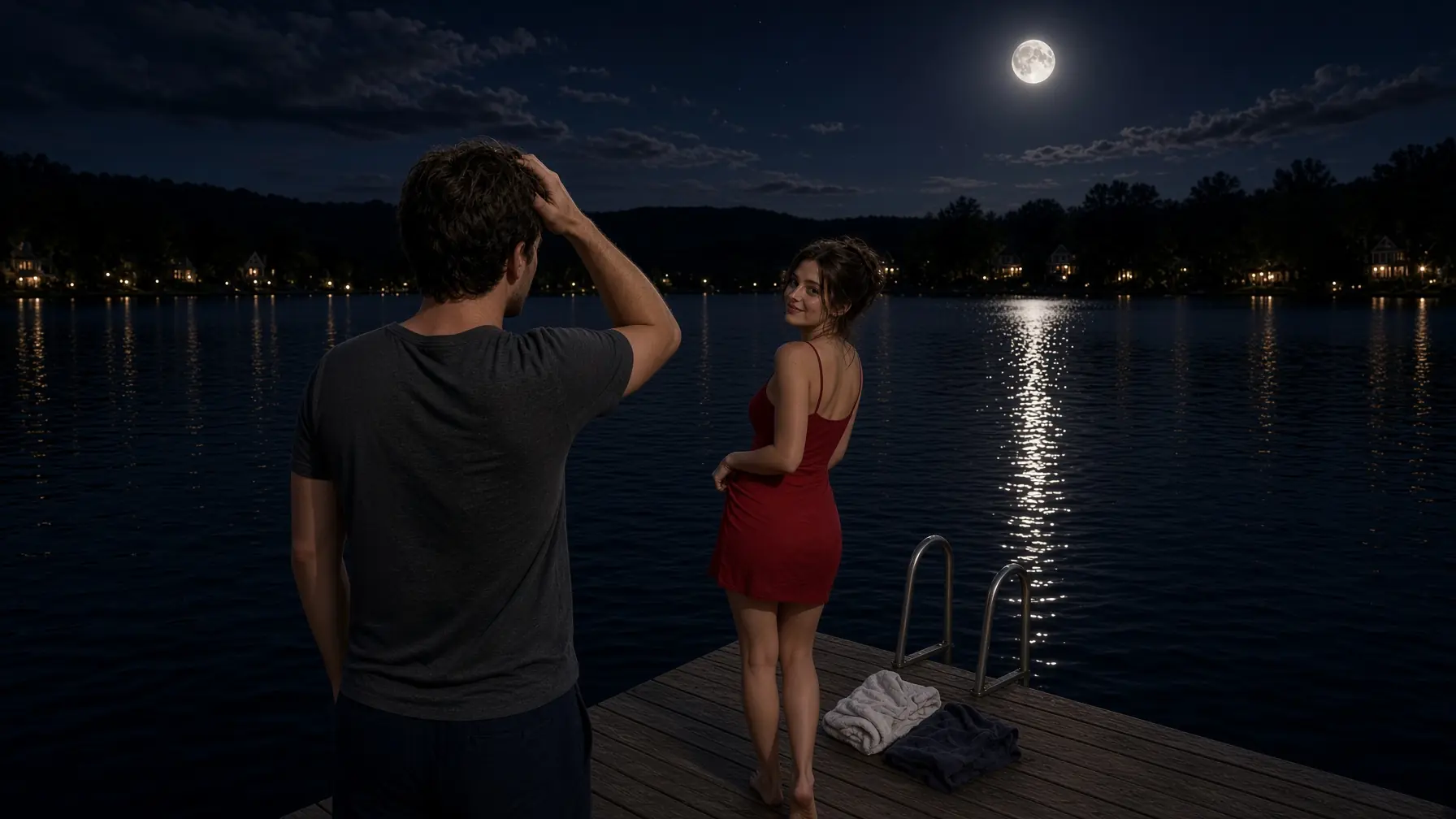 My Neighbor Invited Me for a Midnight Swim During the Heatwave—But She Didn’t Bring a Swimsuit…