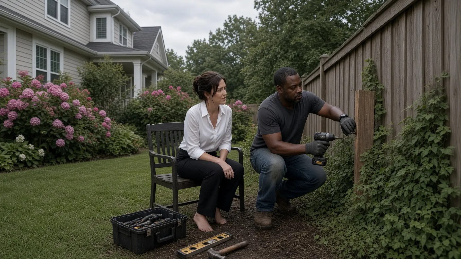 Boss Called a Black Single Dad to Fix Her Fence — Then Said, “Finish It, I’ll Reward You.”.