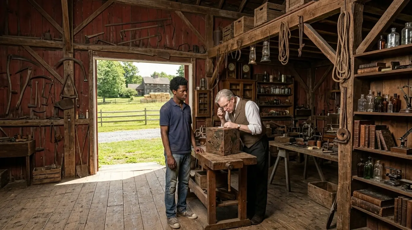 They Gave the Black Boy a Worthless Family Heirloom — Until the Antique Appraiser Broke Down in Tear