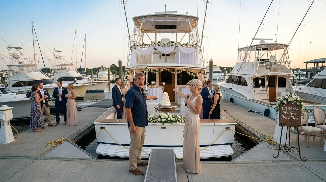 HOA Karen Used My Boat for Her Daughter's Wedding — The Coast Guard Arrested Her Before the Toast