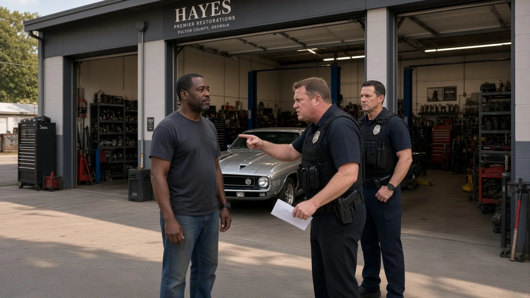 Cops Rob Black Business Owner - Find Out He Is A Ruthless Delta Force Commander