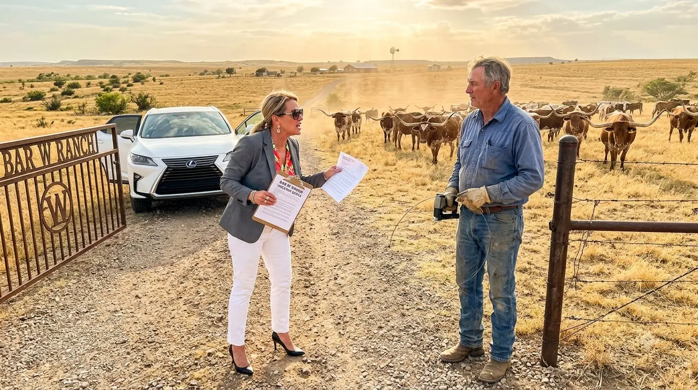 She Ordered Him to Remove 43 Longhorns — Then He Asked One Quiet Question