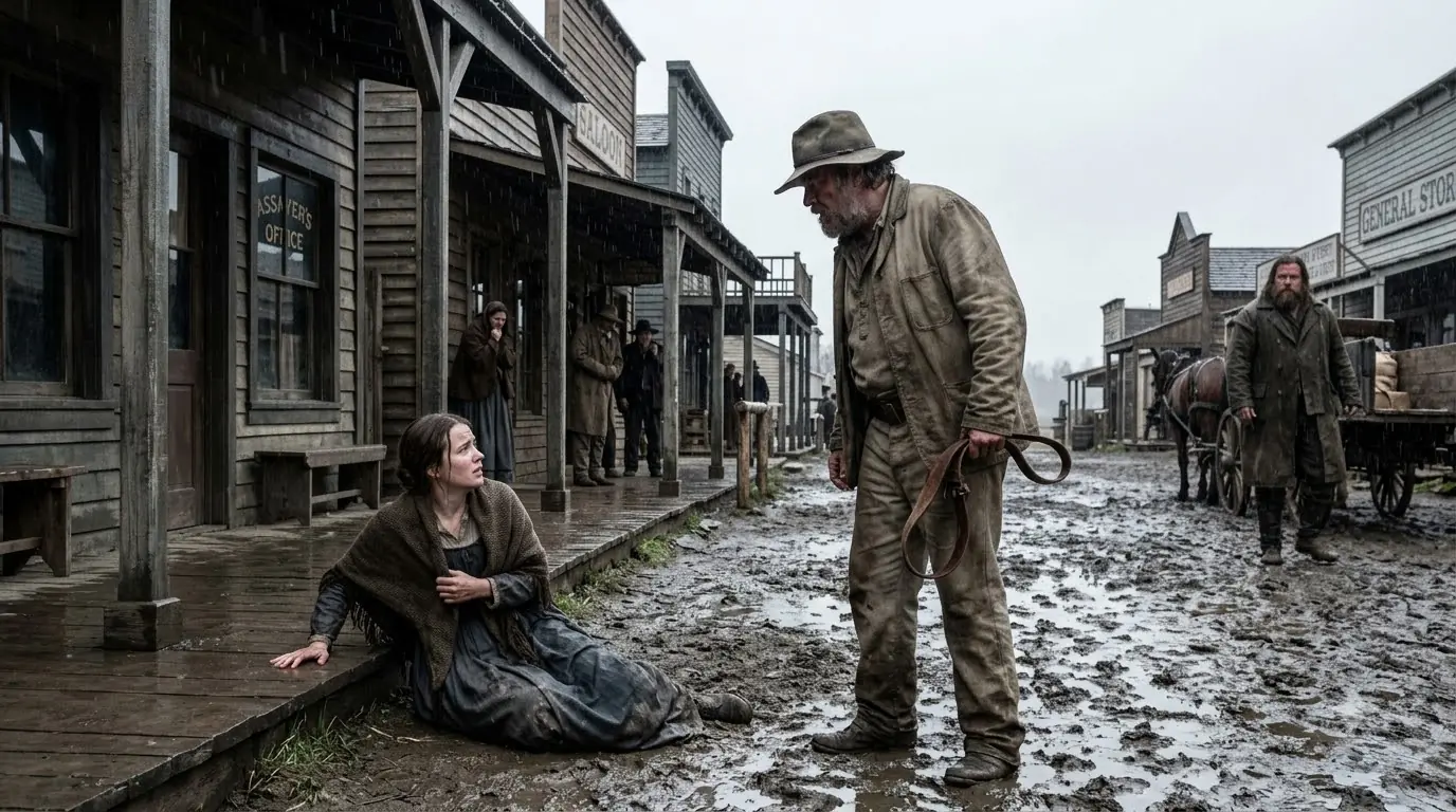 Her Father Beat Her Into the Mud — Then the Fourth Strike Never Came