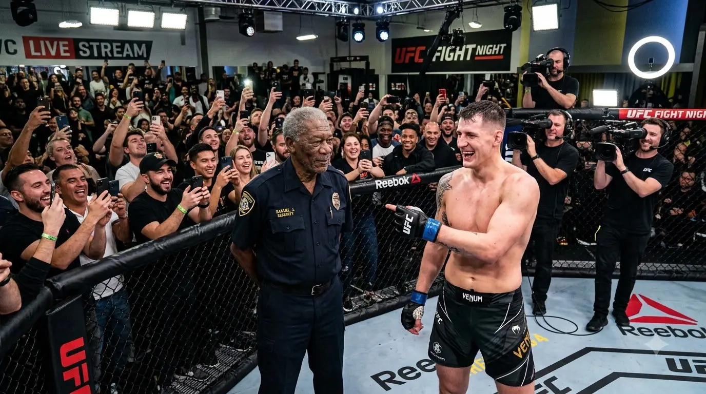 The Champion Humiliated the Old Security Guard — Then He Put His Hands on Him
