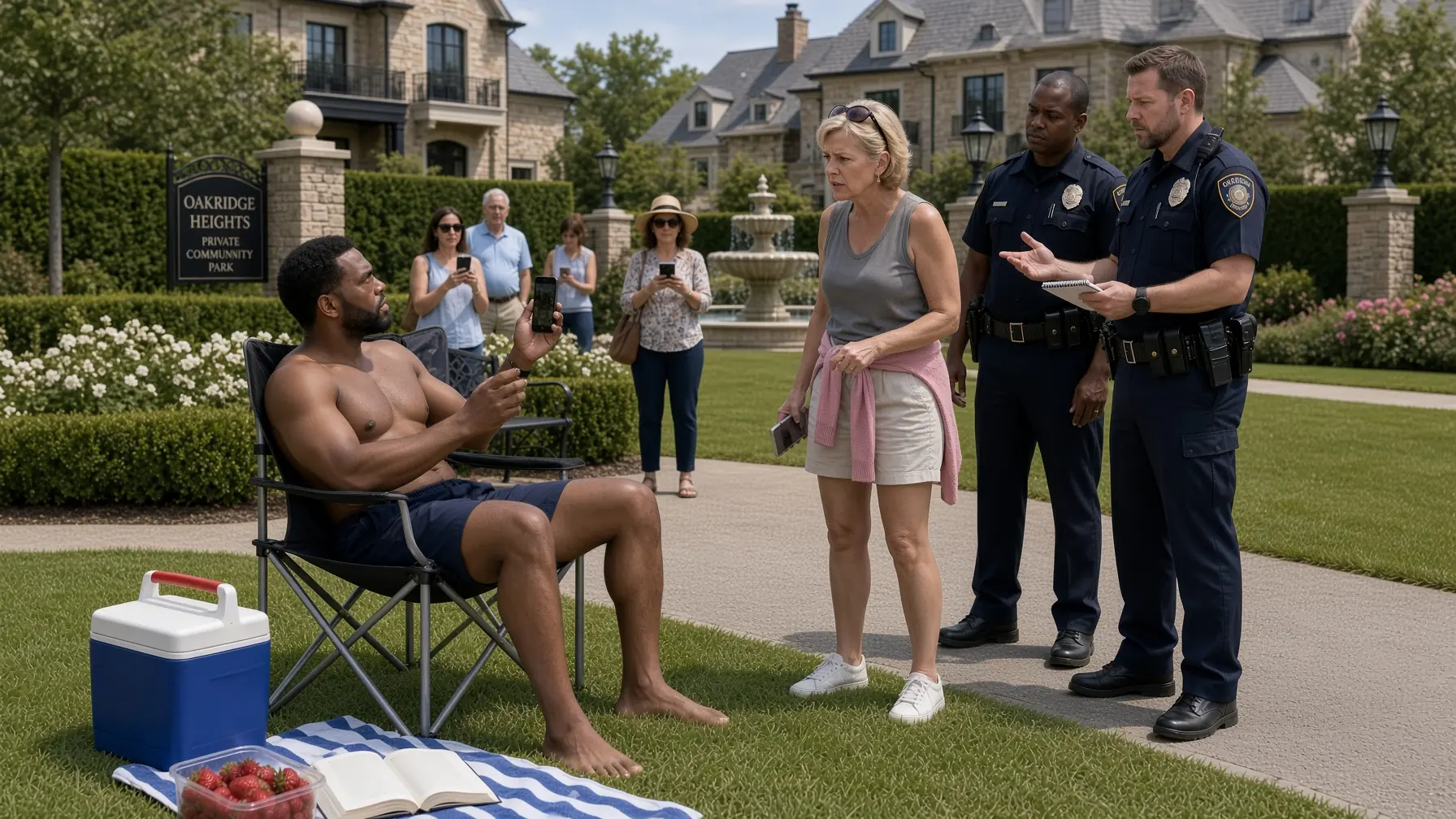 HOA Karen Called 911 on Me for Sunbathing, Then the Officer Asked Her One Question She Couldn’t Answer