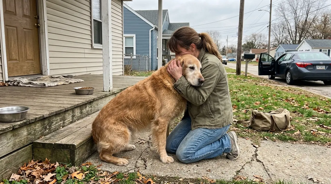 Buddy’s Recovery After Waiting on the Porch for His Owner