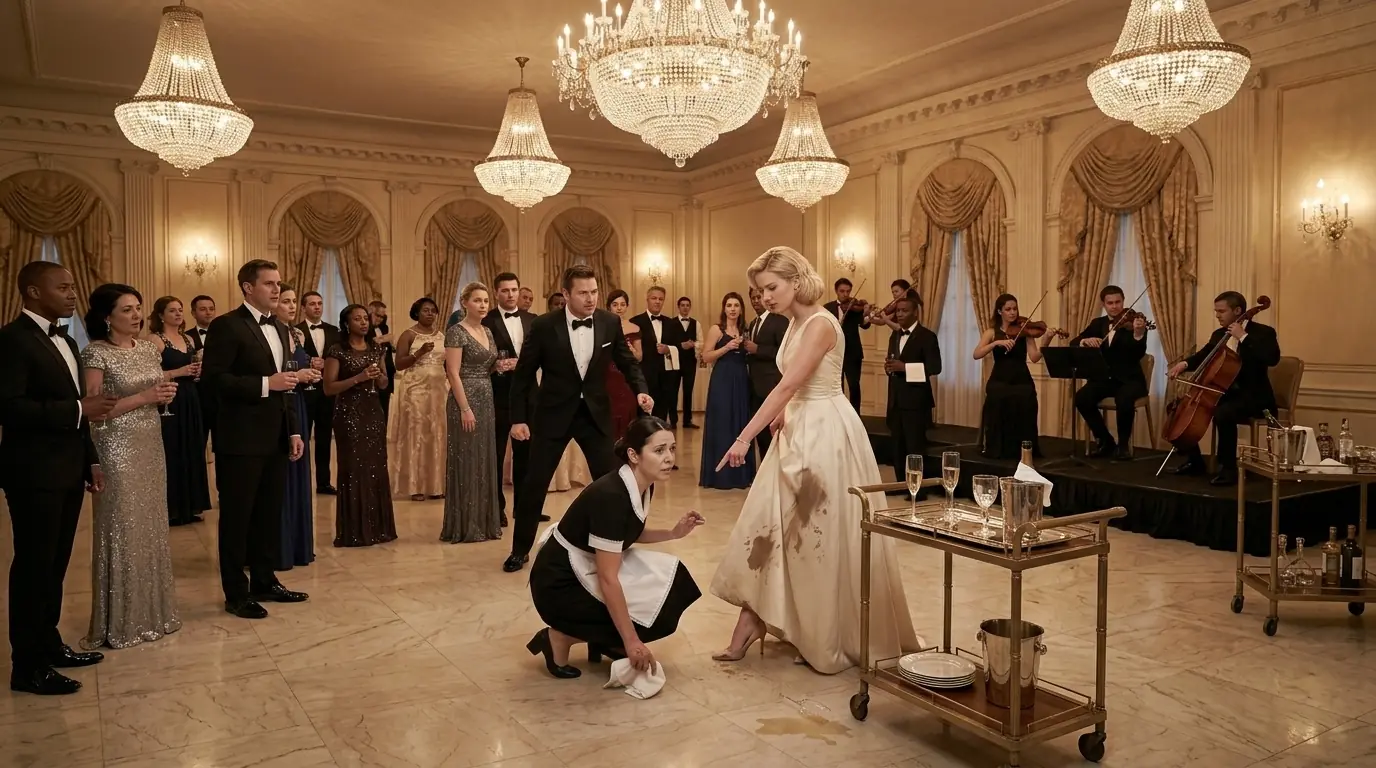 The Billionaire's Fiancée Ordered the Maid to Kiss Her Shoes — Then Her Husband Showed Up