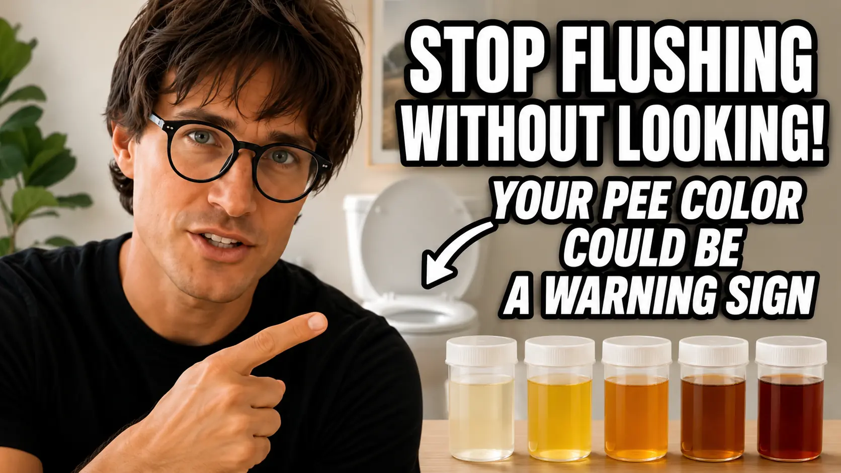 STOP flushing without looking—your pee color could be revealing a warning sign you’ve been ignoring