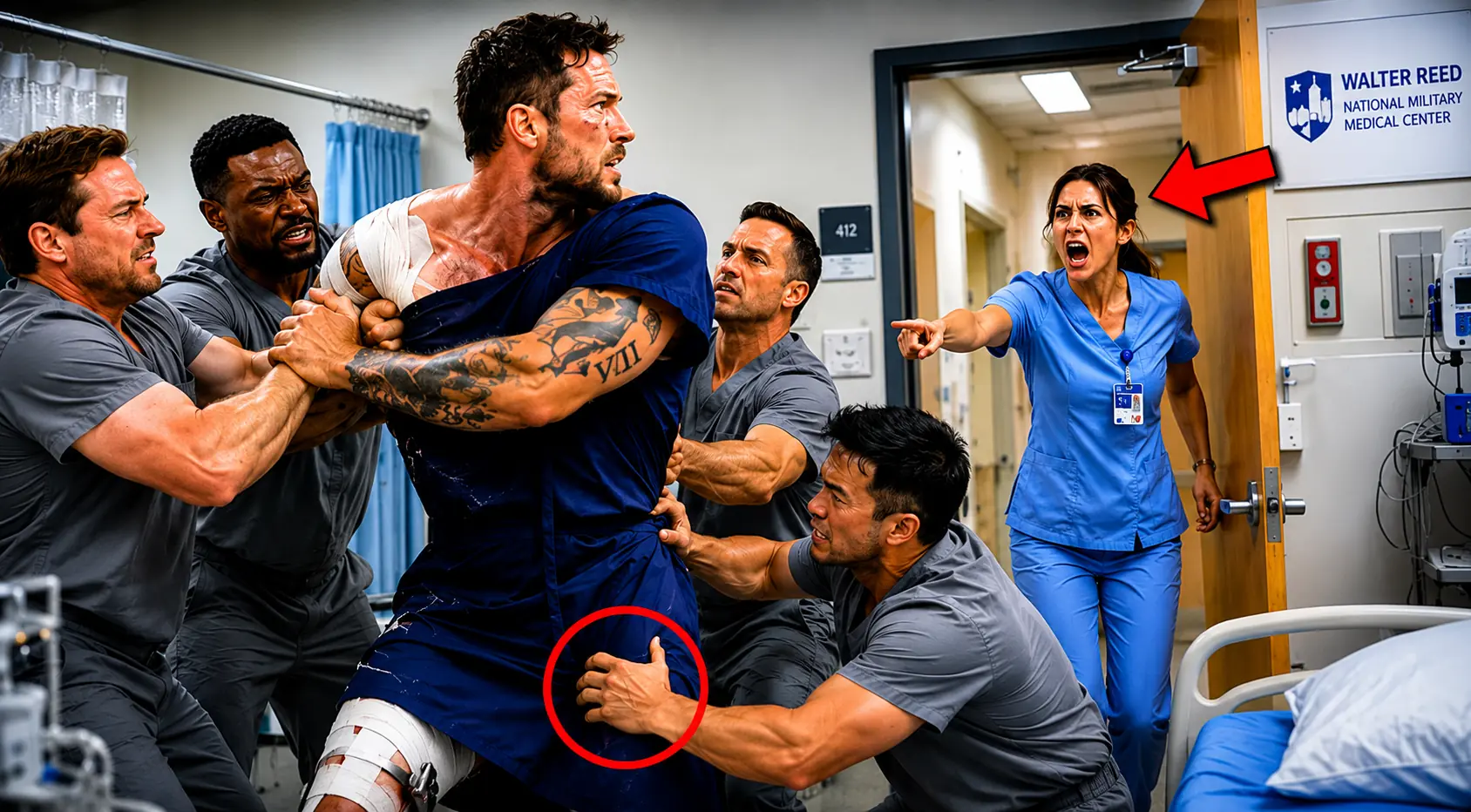 The Injured Man Wouldn’t Let Anyone Touch Him — Until the New Nurse Said His Old Call Sign