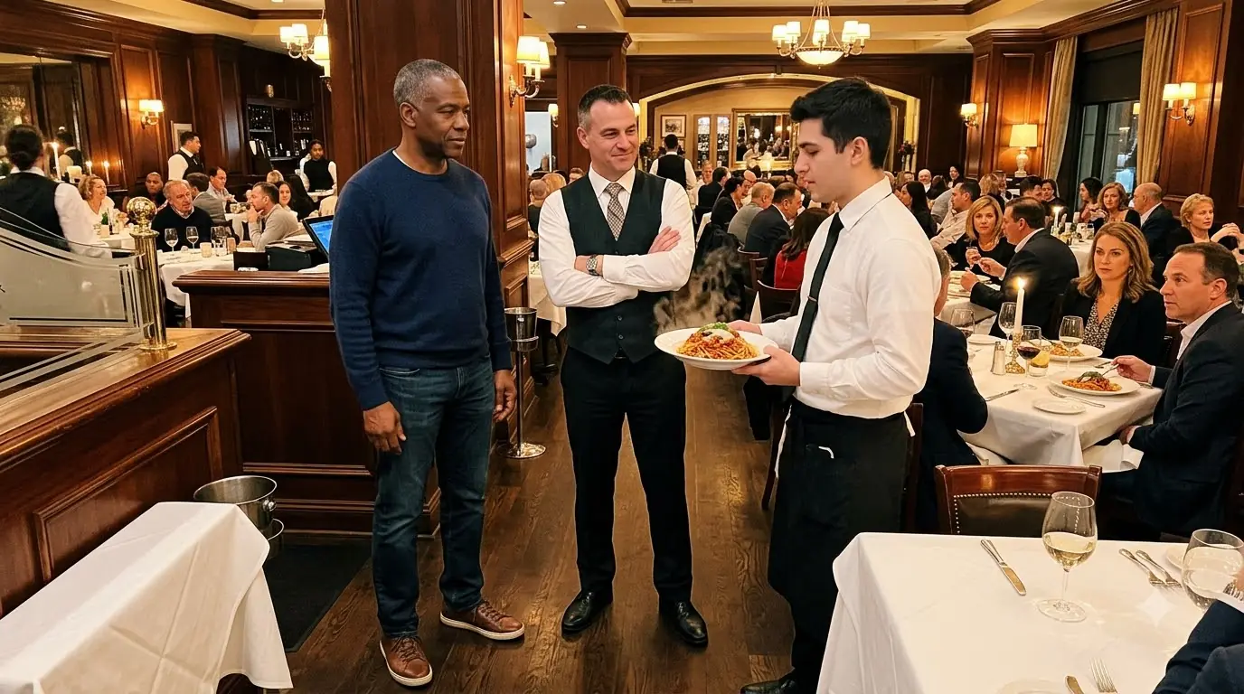 They Humiliated the Quiet Black Man in Front of the Entire Restaurant — Then Someone Recognized Him