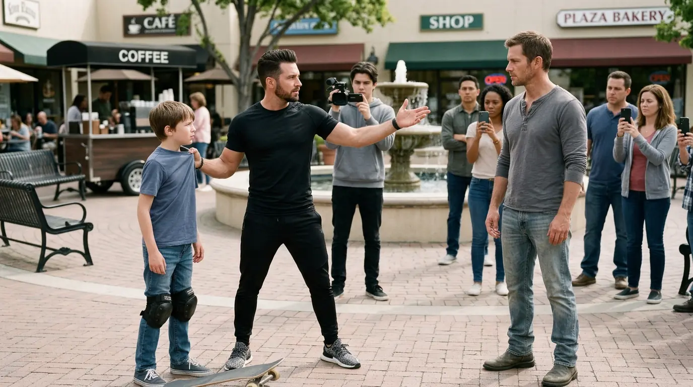 A Single Dad Undercover Navy SEAL Humiliates a Famous Black Belt Who Tried to Bully His Kid!
