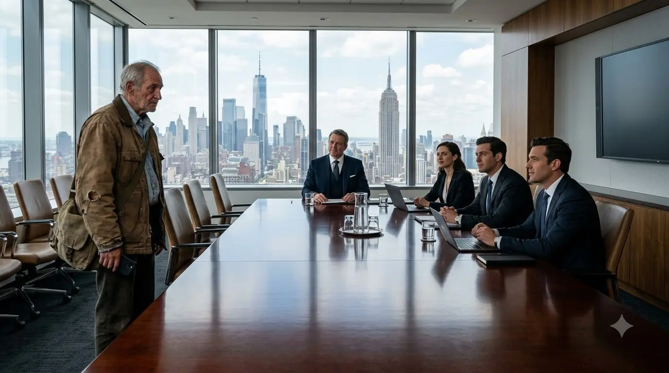 The Billionaire Laughed at the Old Man’s Plea — Then Told Him, “There’s Nothing You Can Do.”