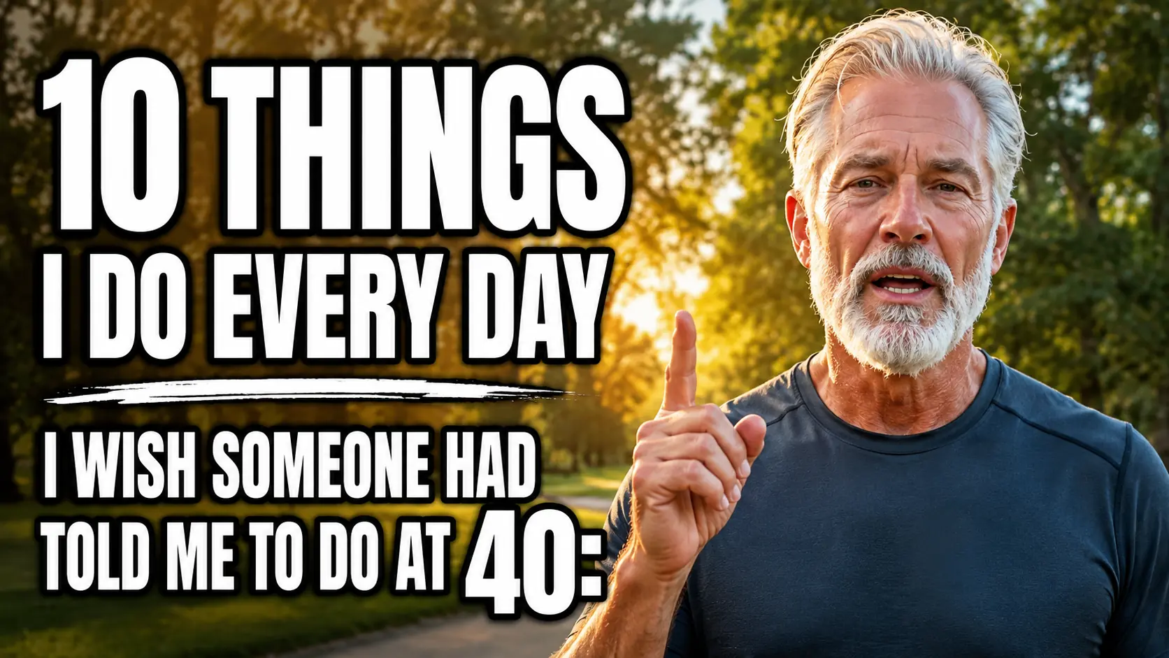 10 Things I Do Every Day I Wish Someone Had Told Me to Do at 40