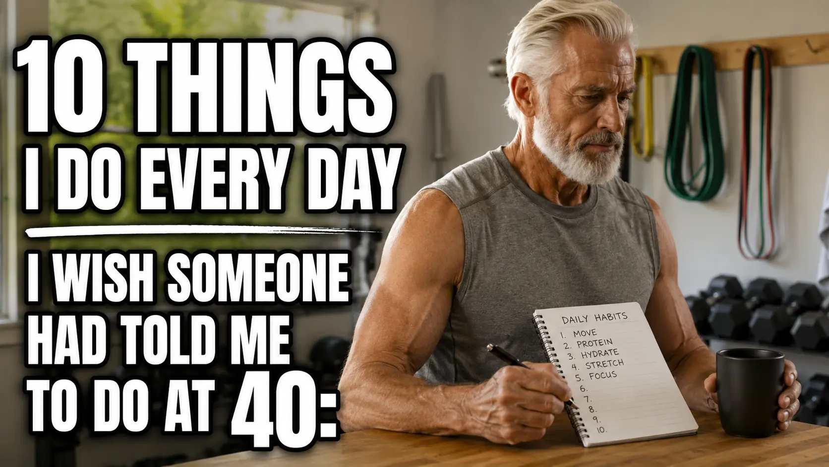 10 Things I Do Every Day I Wish Someone Had Told Me to Do at 40