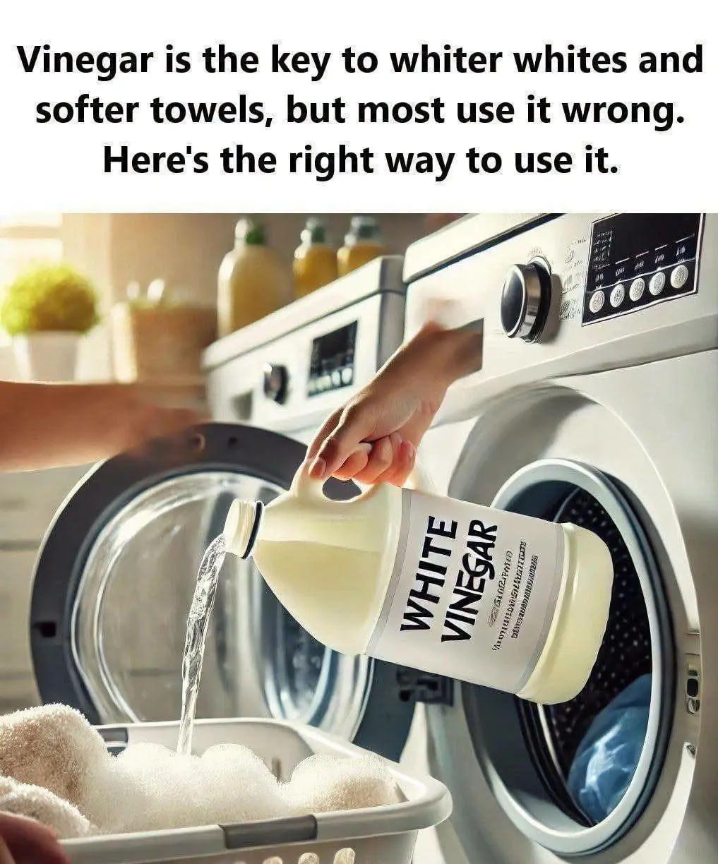 Laundry Trick That Can Help Keep Whites Brighter