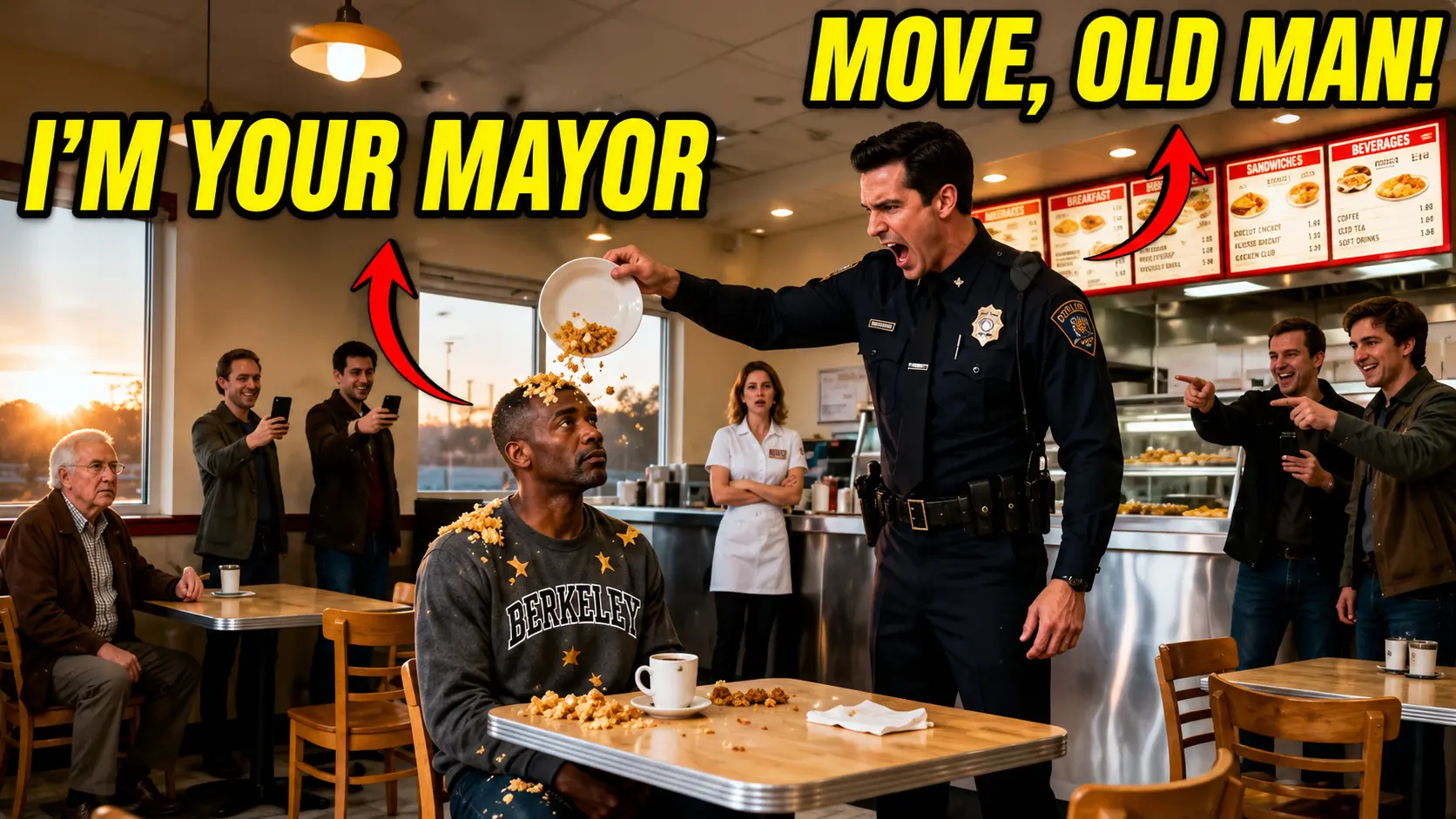Police Chief’s Son Dragged a Black Man Out of a Diner — Unaware He Was the New Mayor