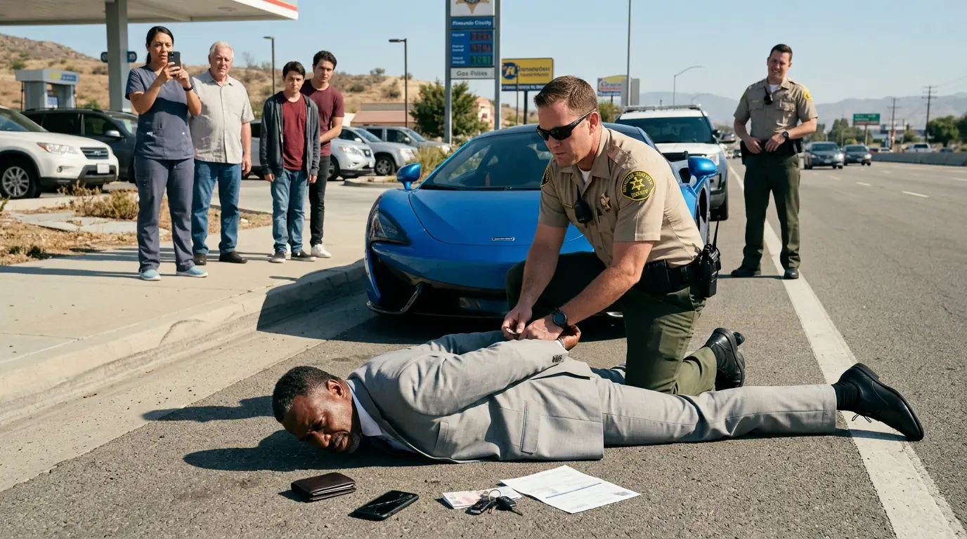 Cop Arrested Black Man For ＂Stealing＂ His Own Supercar — Didn't Know He's FBI Deputy Director