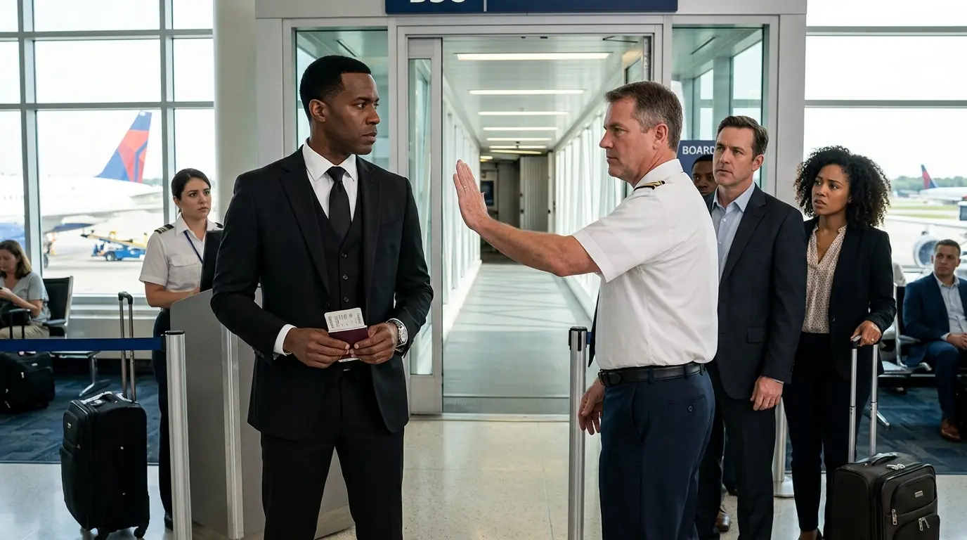 Black CEO Denied Boarding by Gate Agent — One Call Later, Airline Shuts Down