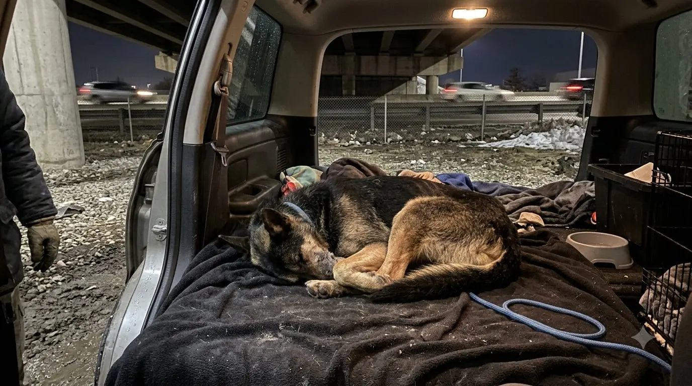 Hank Escaped the Cold, but His Heartworm Test Changed the Plan