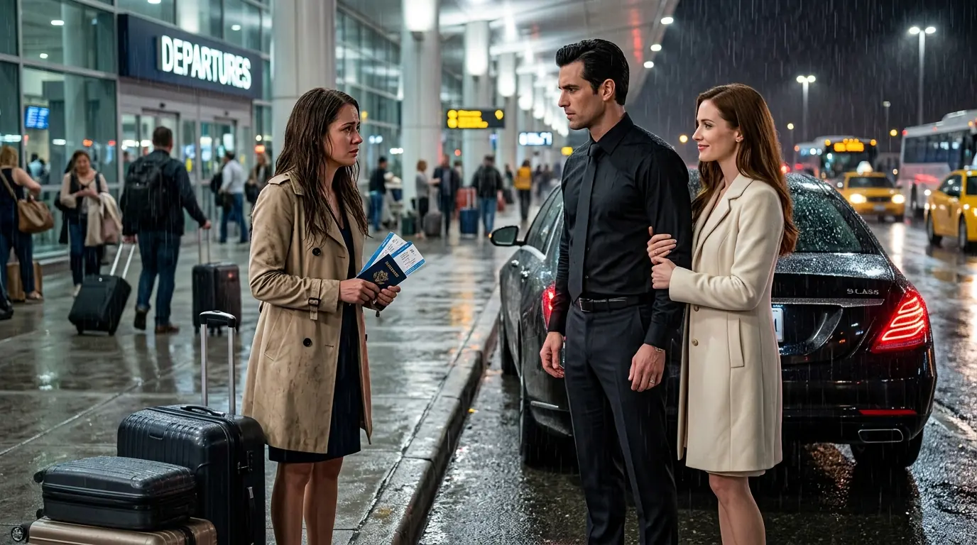 My Husband Left Me At The Airport For His Mistress — A Week Later, He Found My Billionaire Identity