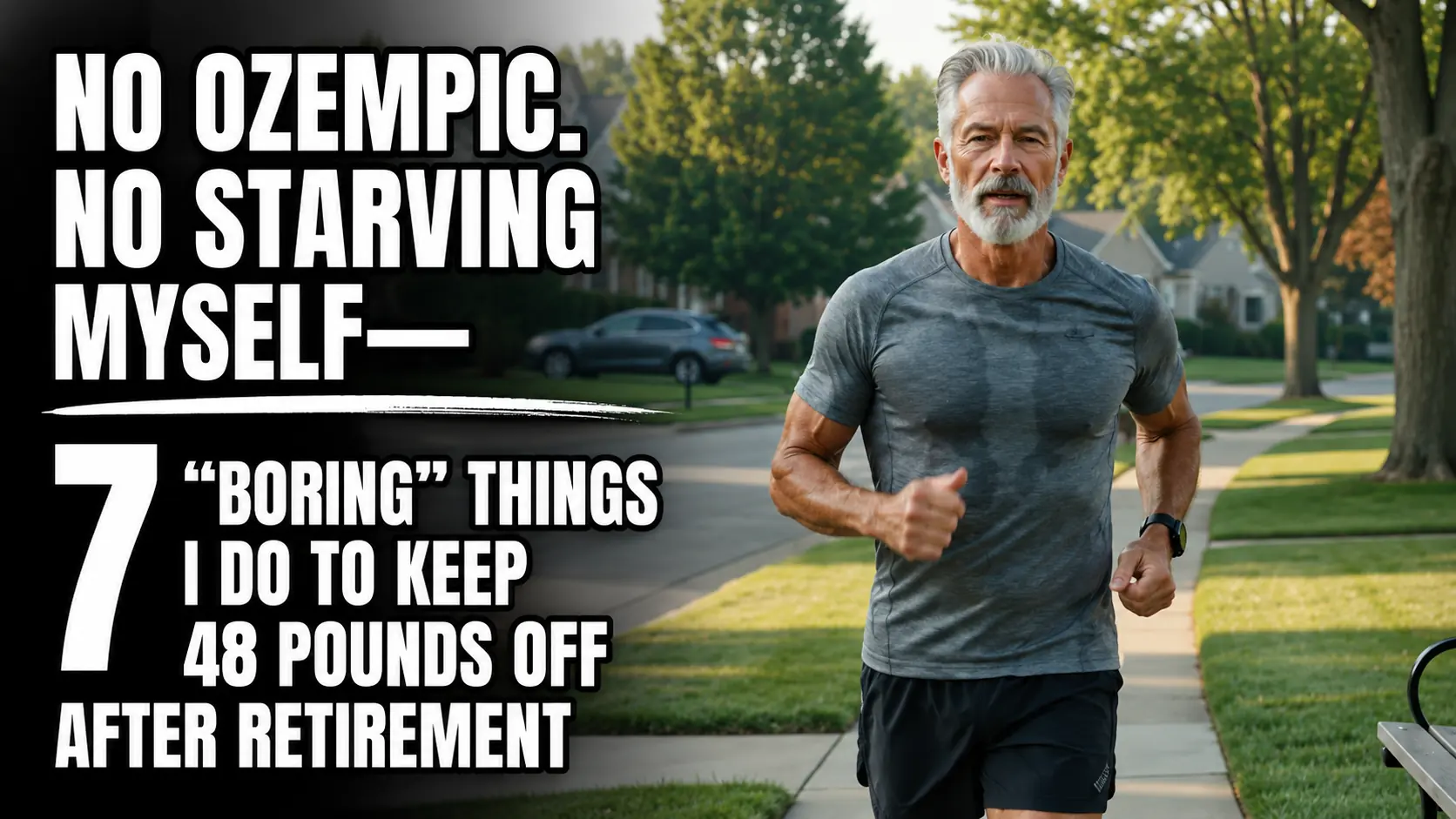 No Ozempic. No Starving Myself—7 “Boring” Things I Do to Keep 48 Pounds Off After Retirement