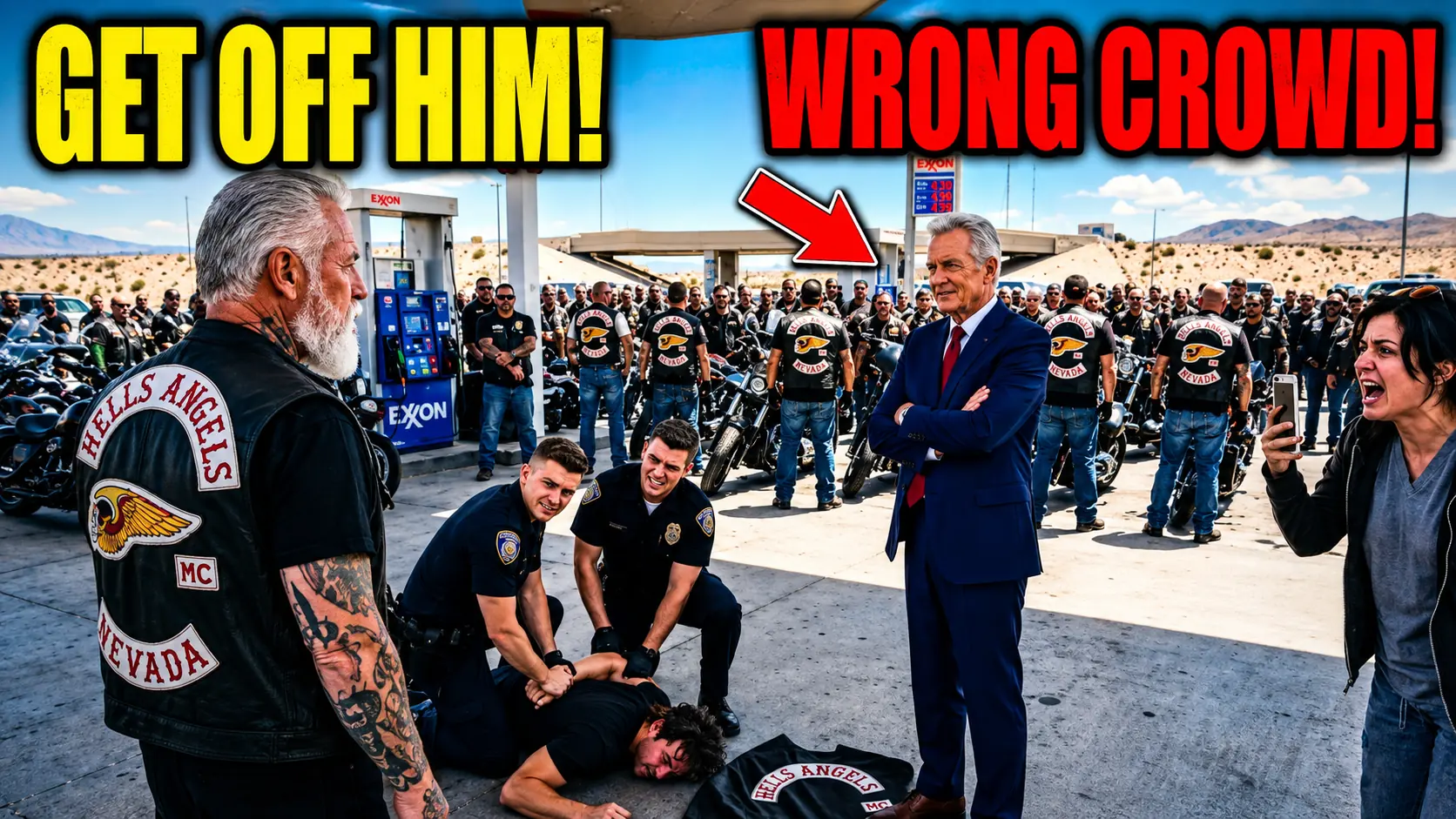 She Filmed Them Stripping Her Husband’s Jacket — Then 600 Bikers Rolled In and Brought the City to a Standstill