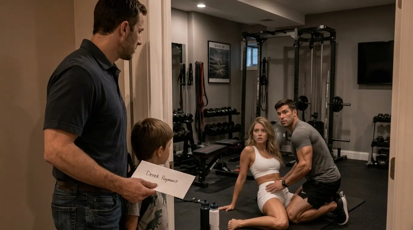 I Came Home Early to Pay My Wife’s Personal Trainer — Then My Son Handed Me the Phone She Had Been Hiding