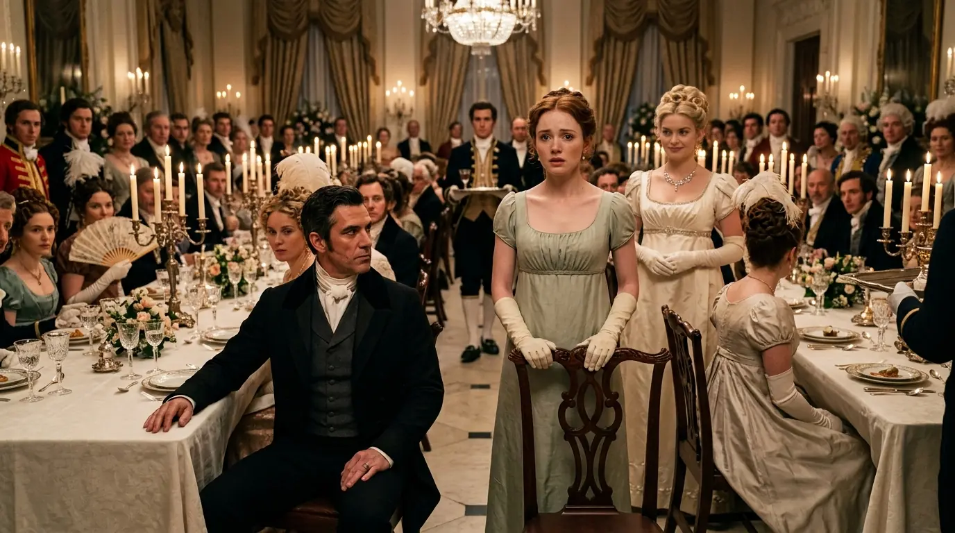 As a Dare, They Sat Her Beside the Most Feared Man in Room — Then the Duke of Prescott Turned to Her