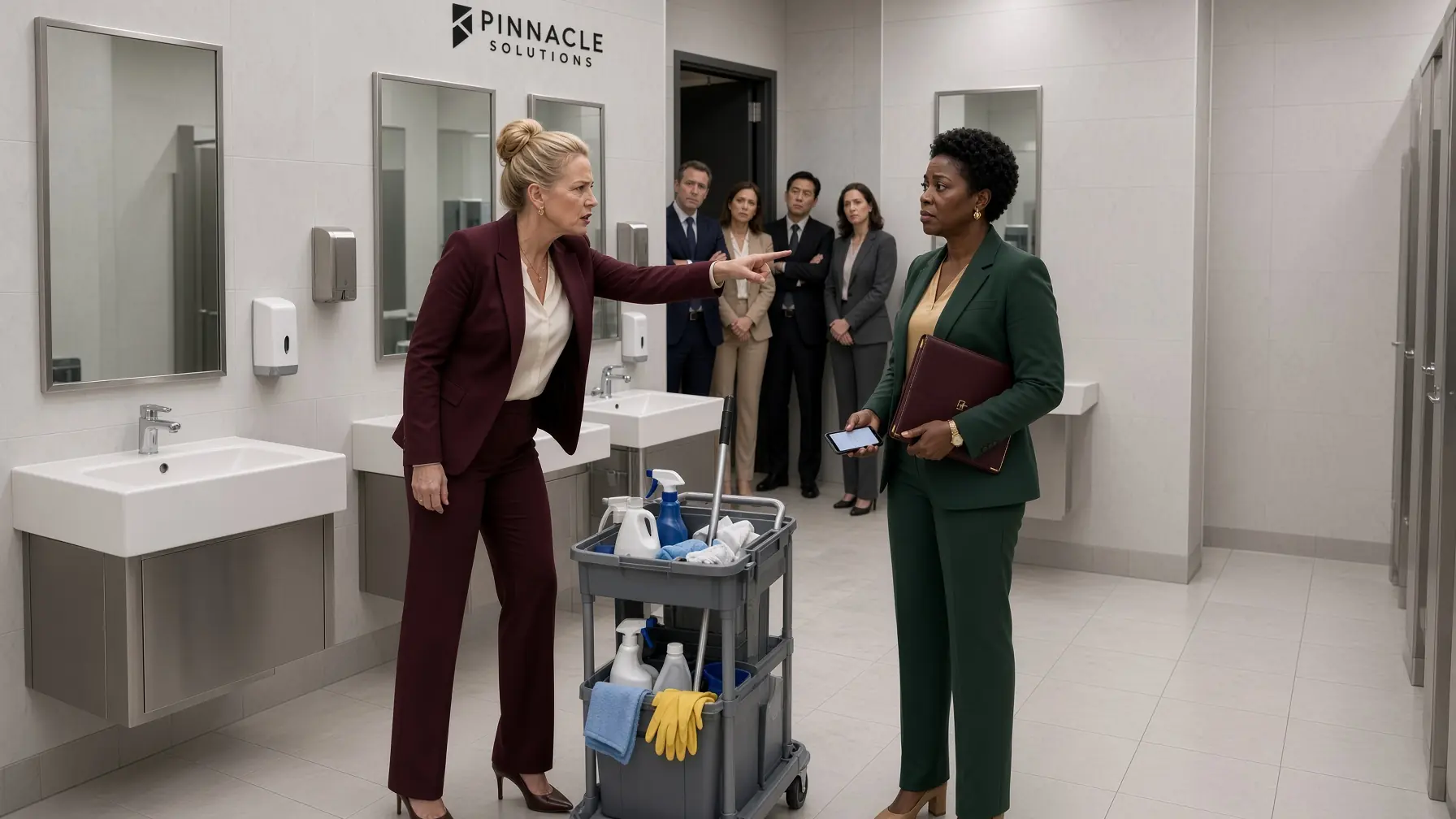 A Black Woman Was Ordered To Clean The Executive Restroom — Then She Revealed She Owned The Company