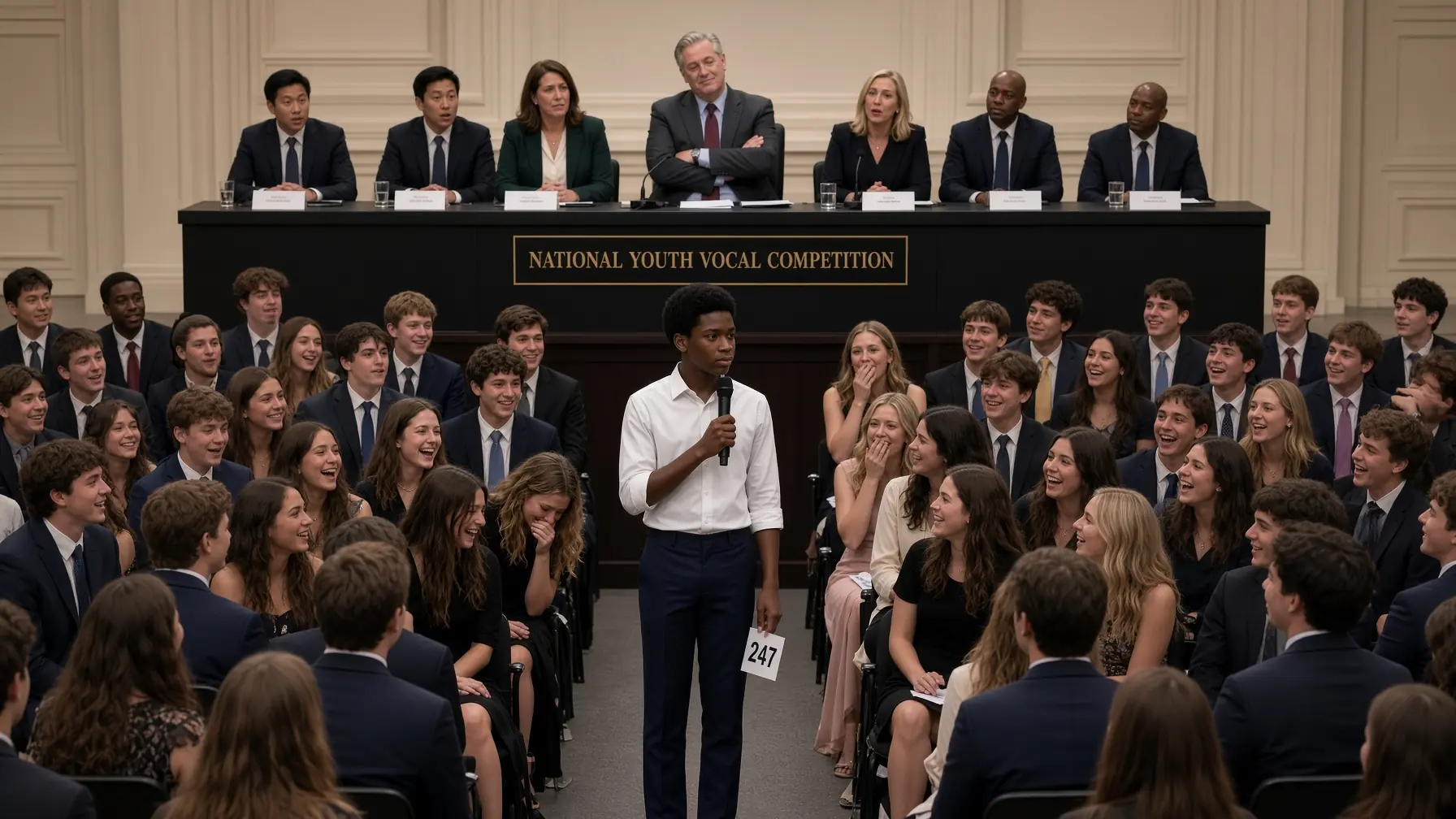 Panel Laughed at Boy's High Voice "Too Feminine" — Went Silent When Range Shattered Expectations