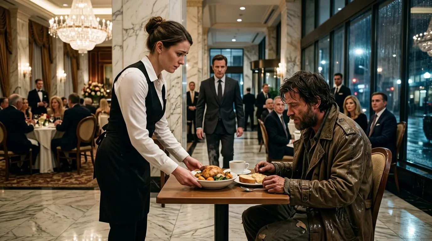A Shy Waitress Helped a Drunk Single Dad Billionaire — One Week Later, He Came To See Her
