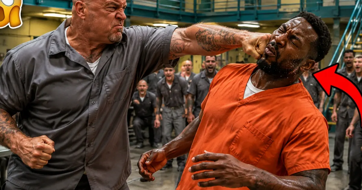 FULL: Prison Bully Slapped the New Black Inmate for Fun — Didn't Know the Man Was a Boxing Champion