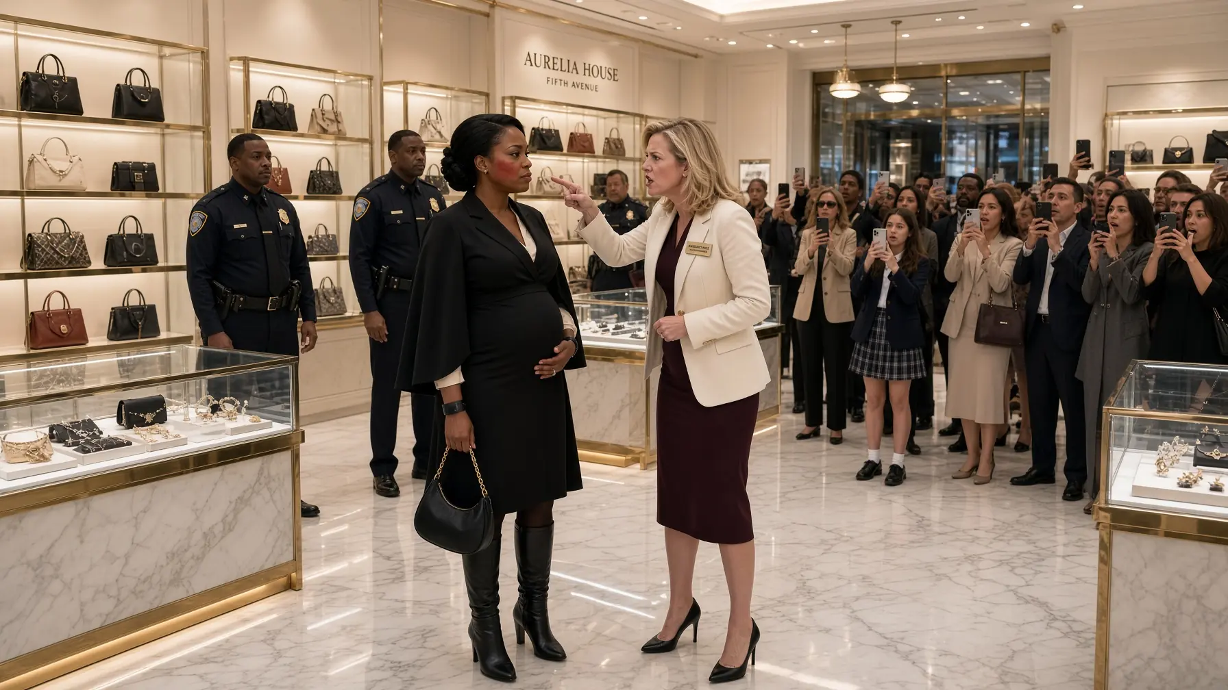 A Luxury Store Manager Slapped a Pregnant Black Woman on Fifth Avenue — Then Corporate Learned Who Owned the Building