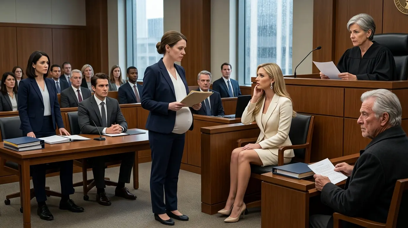 The Mistress Attacked The Wife In Court — The Millionaire Had No Idea The Judge Was Her Father