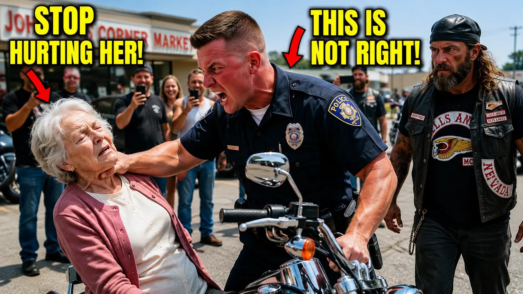 Police Accused a Grandma of Stealing a Motorcycle — Then Learned It Was Her Son’s Bike