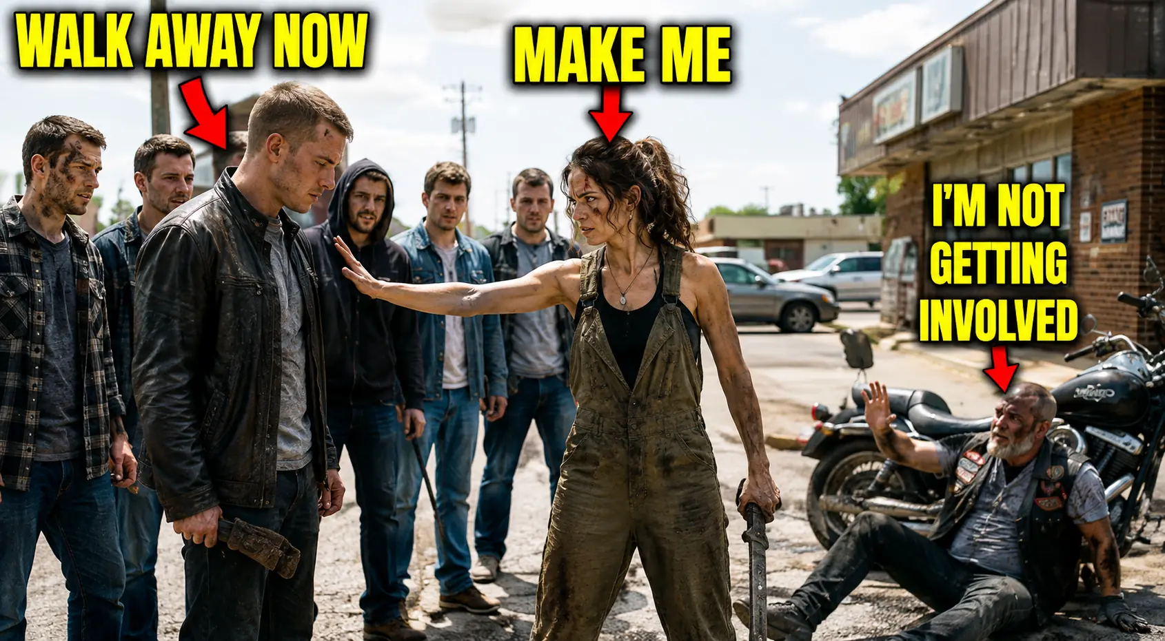 A Young Mechanic Steps In Against 6 Bullies to Help a Biker — What Happens Next Goes Nationwide