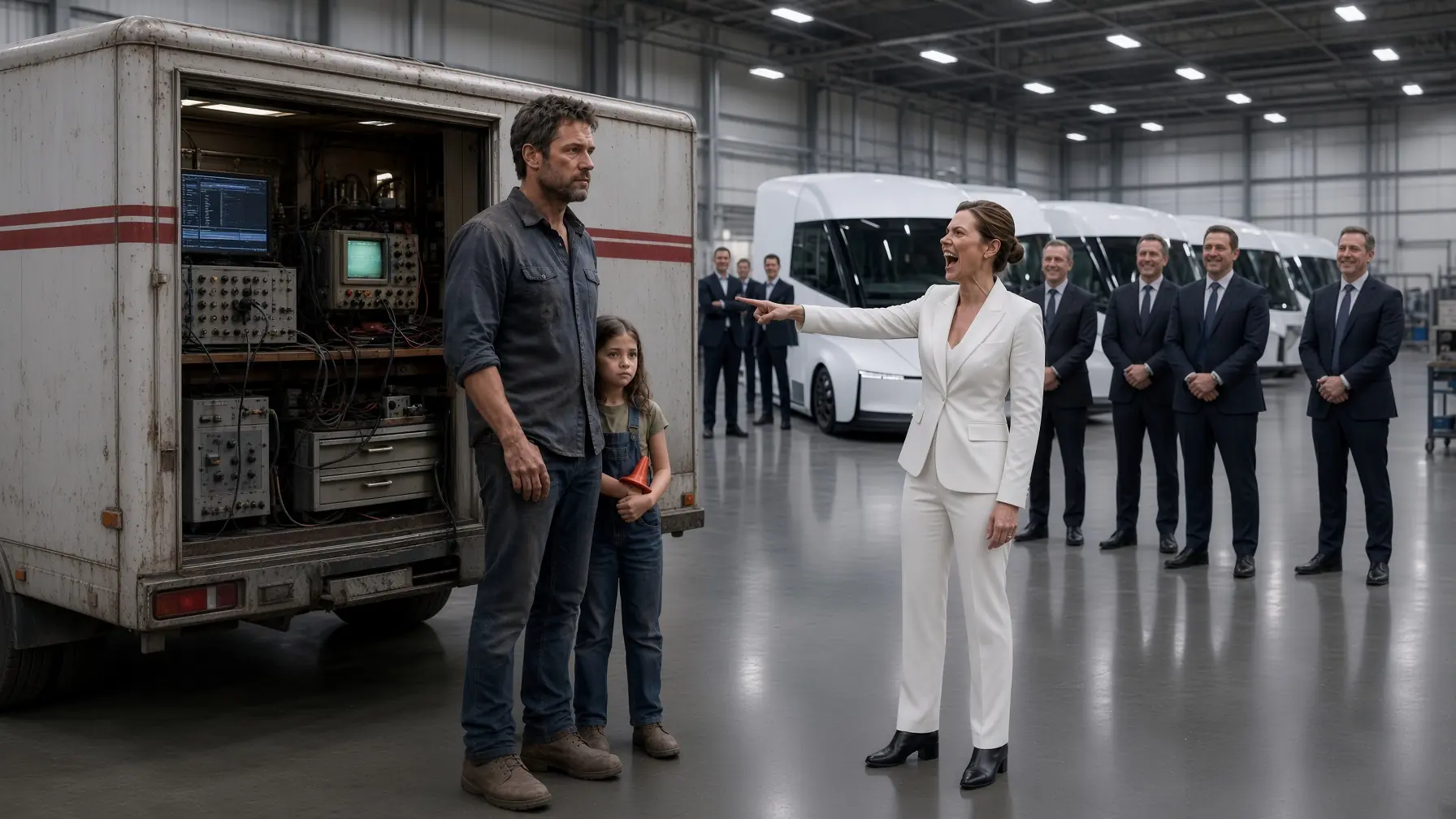The CEO Mocked a Single Dad’s Rusty Repair Trailer — Until It Found the Fault 12 Engineers Missed