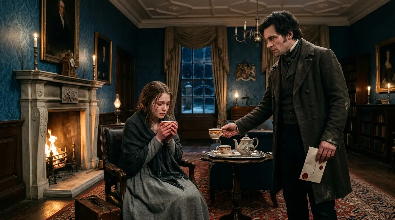 Her Stepfather Sent her to the Duke in the Cold — He offered her Tea before he said a word