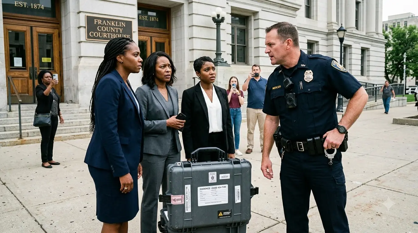 The Sergeant Handcuffed Three Lawyers Outside the Courthouse — Then a Judge Walked Out