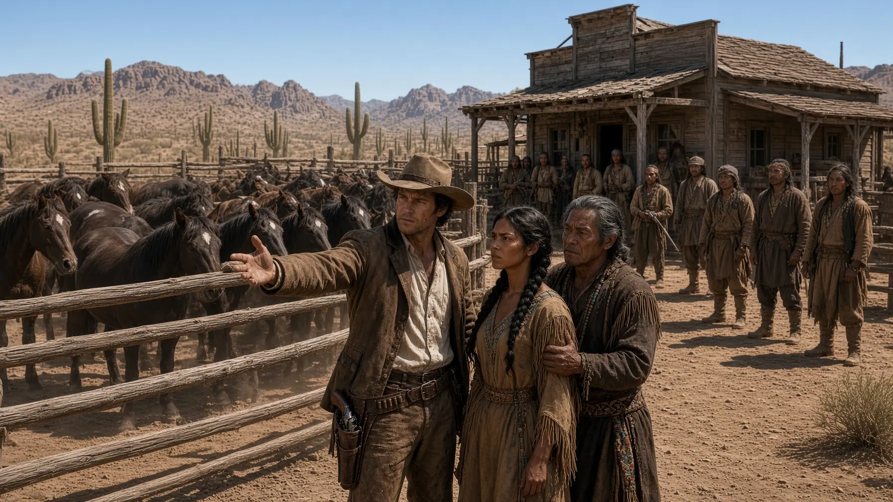 "1000 Horses for One Night with Your Wife”... The Rancher’s Offer Shocked the Apache Tribe