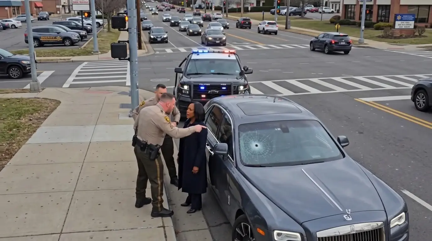 A Deputy Smashed a Black Woman’s Bentley After She Refused a Search — At Midnight, He Learned She Was His New Sheriff