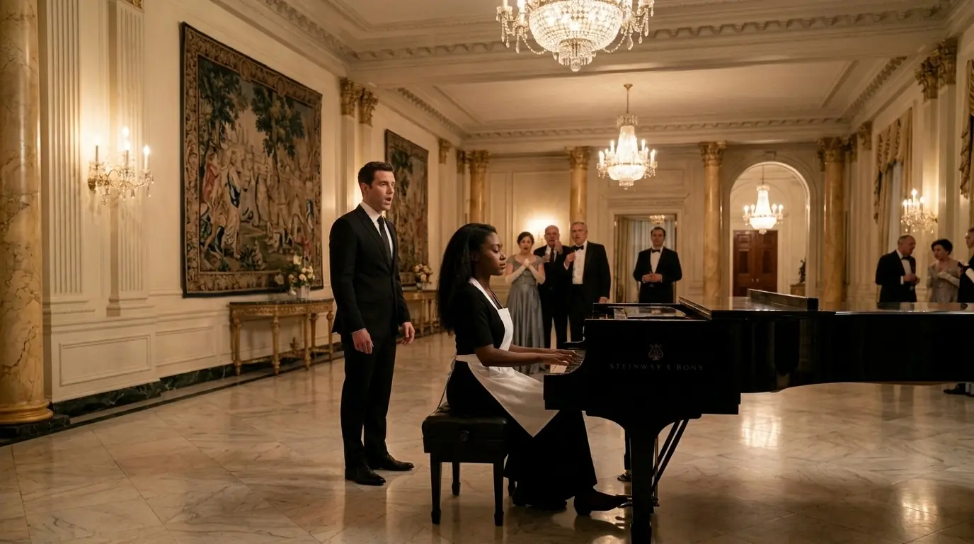If You Can Play That Piano I'll Marry You — The Millionaire Mocked; The Caretaker Played Like A Genius